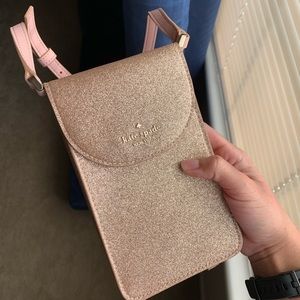 Kate Spade Joeley Phone Crossbody in Rose Gold
